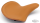 SADDLE, solo, as 720094, but lighter tan (DE)