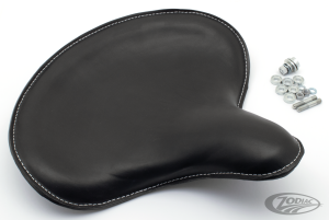 SADDLE, solo, no holes in plate, 1935-40 (DE)