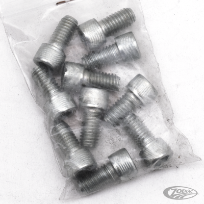 10pck allen bolt 3/8-16x3/4" UNC zinc