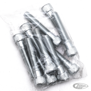 10pck allen bolt 3/8-16x2" UNC zinc