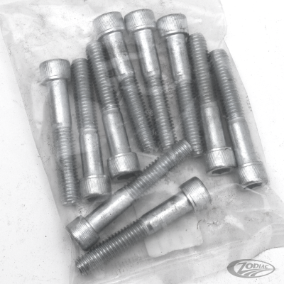 10pck allen bolt 3/8-16x2-1/4" UNC zinc (DE)