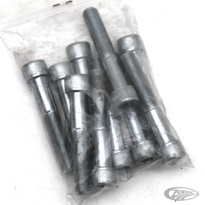 10pck allen bolt 3/8-24x2-1/4" UNF zinc