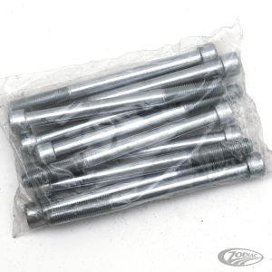 10pck allen bolt 3/8-24x4-1/2" UNF zinc