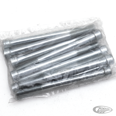 10pck allen bolt 3/8-24x4-3/4" UNF zinc