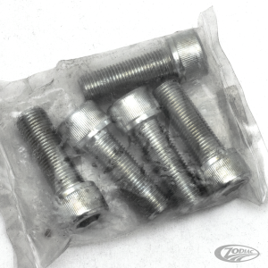 GZP 5pck allen bolt 1/2-20x1-1/2" zinc