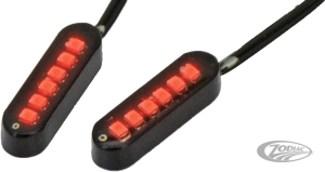 Cyron Convex 6 LED Black Red pair (DE)