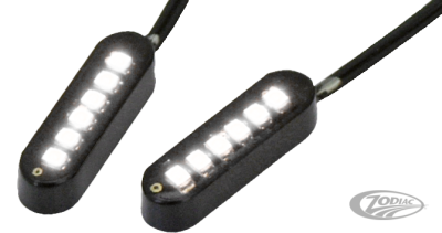 Cyron Convex 6 LED Black White pair (DE)