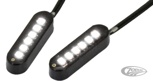 Cyron Convex 6 LED Black White pair (DE)