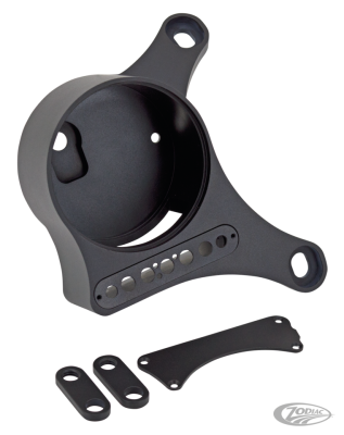XL speedomount to cylinder black anodise