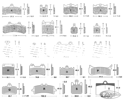 EBC brake pads GMA (DE)