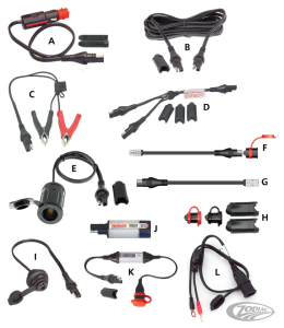 Optimate male Auto plug to SAE connector (DE)