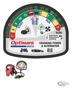 Optimate Crank power & alternator tester (DE)