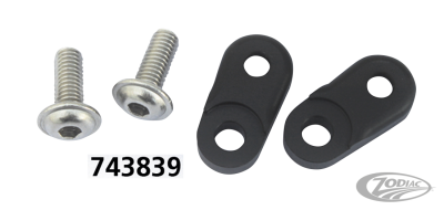 Atto universal C mounting plates black (DE)
