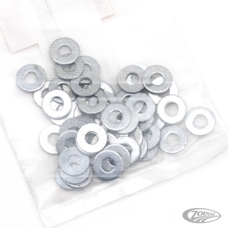 50pck washer 3/16" zinc (DE)