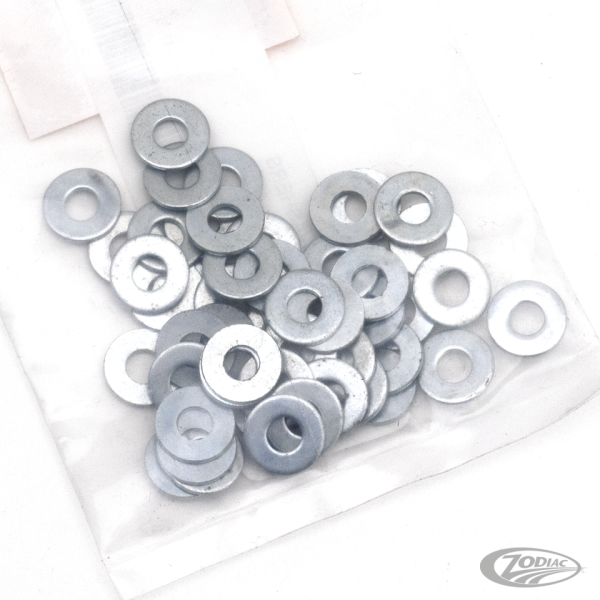 50pck washer 3/16" zinc (DE)