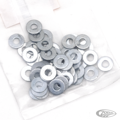 50pck washer 3/16" zinc (DE)