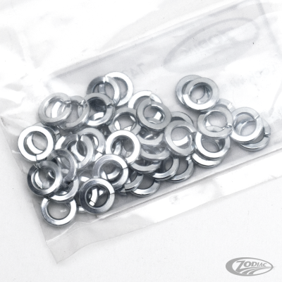 GZP 50pck lock washer 1/4" zinc (DE)