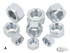 50pck nut #10-24 UNC zinc (DE)