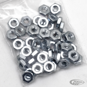 50pck nut #10-32 UNC zinc (DE)