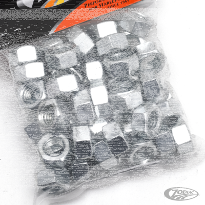 GZP 50pck nut 7/16-14 UNC zinc (DE)