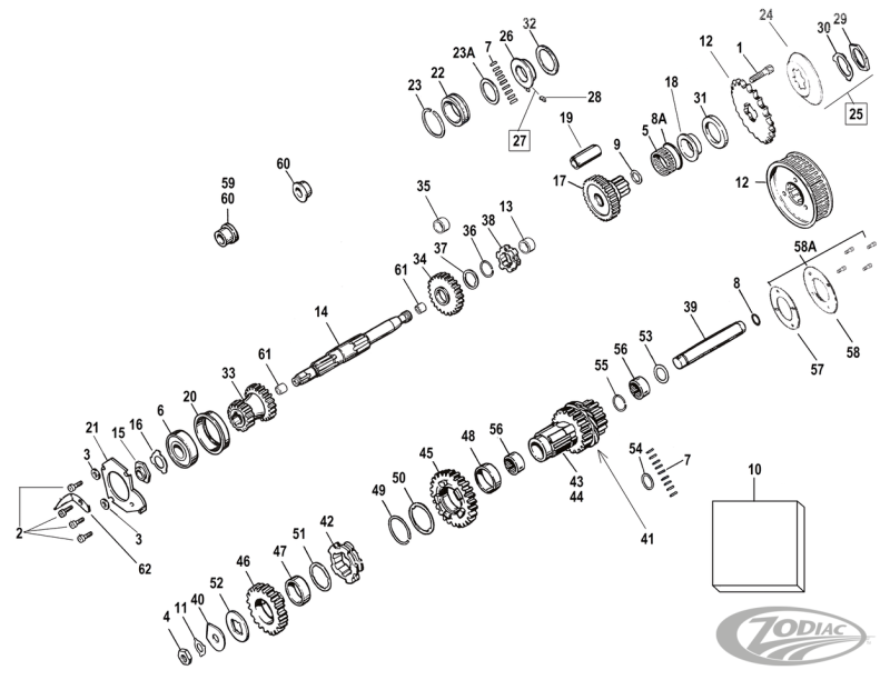 GZP EACH Tab washer kick gear BT16-79 (DE)