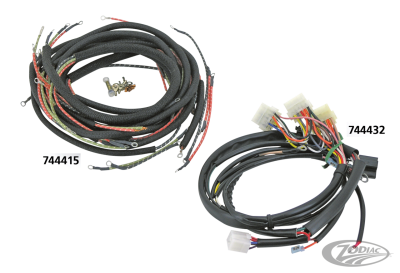 Main wire harness XLH75-76 (DE)