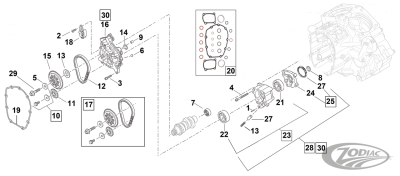 Cycle Pro Primary Cam Chain BT06-Up (DE)