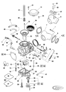 Rebuild kit, Keihin CV carb