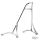 Burly low chrome sissybar XL04-up (DE)