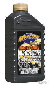 .946Ltr SPECTRO 20W50 Semi-Synt Gold (DE)