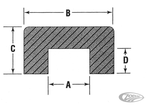 Valve stem lash cap .2165x.295x.090x.050