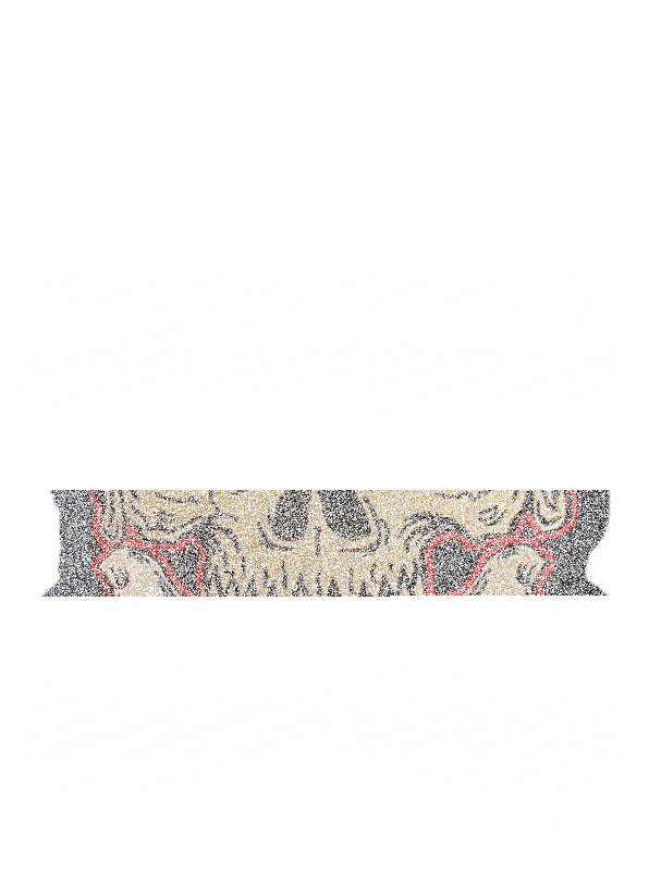 VINTAGE HELMET SKULL PATCH (DE)