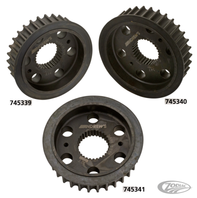 Andrews ME17-up 31T transmission pulley (DE)