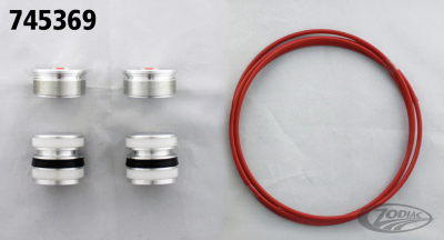 A.S. air piston kit 49mm fork w/OE trees (DE)