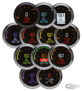 FATBOB SPD/TACH MLX 95-03* Chrome Bezel