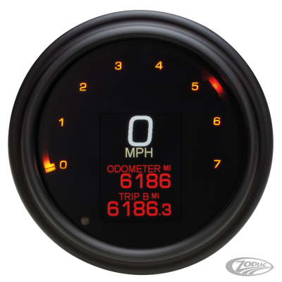 FATBOB SPD/TACH MLX 95-03* Black Bezel (DE)