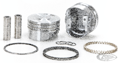 KB hypereut XR1200 XB12 piston kit +.040 (DE)
