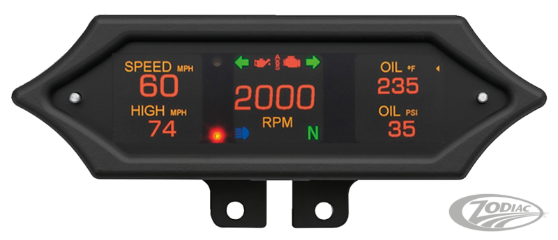 Spike Gauge Blk Bar Mount Databus 04-13 (DE)