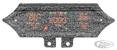 Spike Gauge Blk Bar Mount Databus 04-13 (DE)