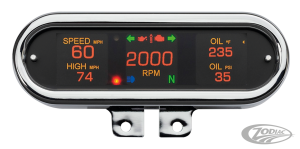Oval Gauge Chr Bar Mount Databus 04-13 (DE)