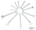 Combination wrench set inch sizes 12Pc