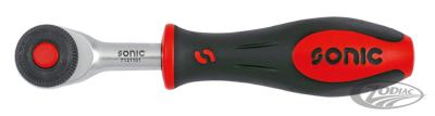 Sonic twist grip ratchet 1/4" (DE)