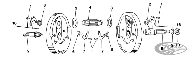 bushing piston pin set 2 WL/Servicar (DE)