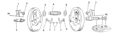 bushing piston pin set 2 WL/Servicar (DE)