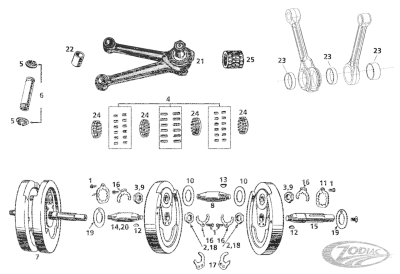 pinion shaft WL/Servicar (DE)