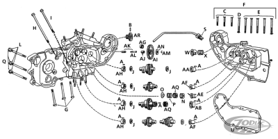 bushing gear cover WL/servi/UL (DE)