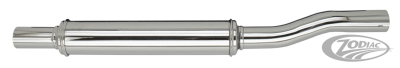 Chrome 1950-style Muffler WL32-52 (DE)