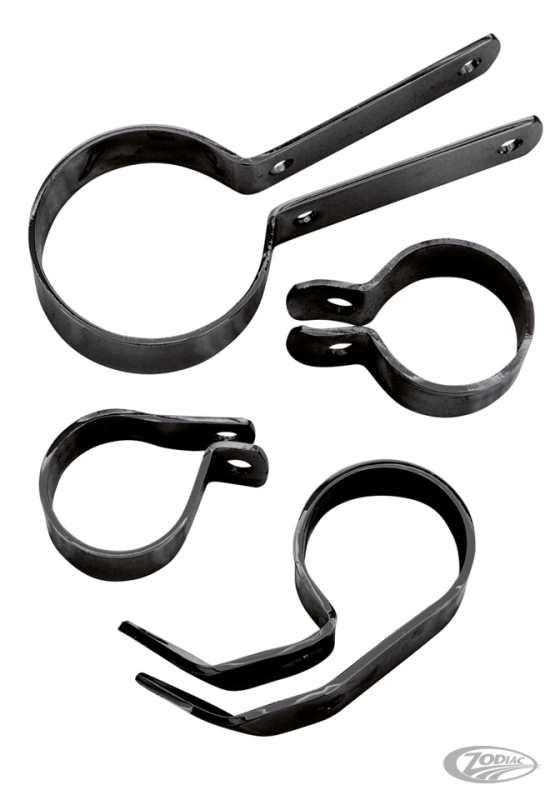 clampset exhaust 4 piece black,WL (DE)