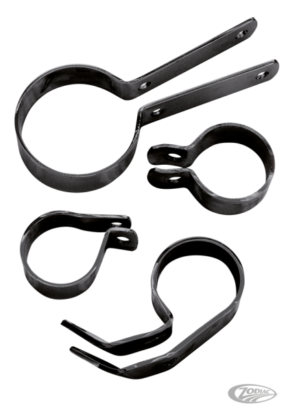 clampset exhaust 4 piece black,WL (DE)