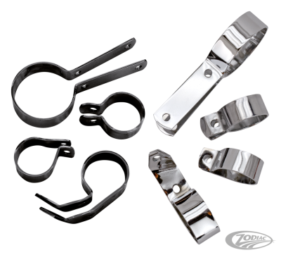 clampset exhaust 4 piece black,WL (DE)